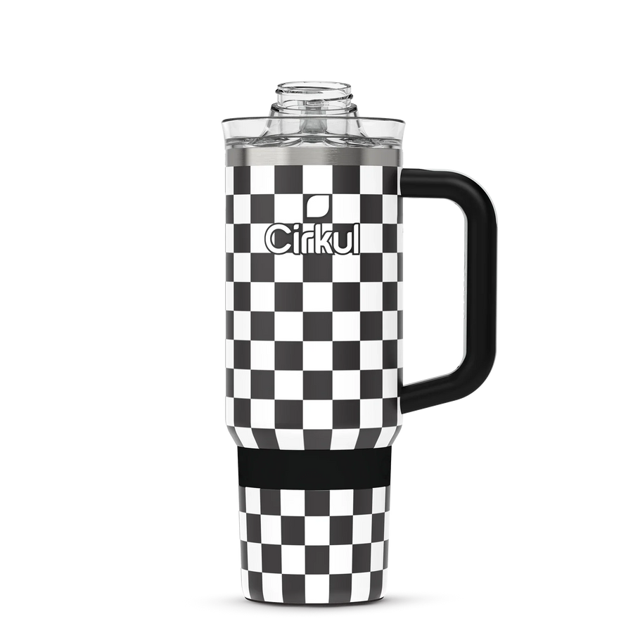 CX: Limited Edition: 30oz. Checkmate Travel StrawSip™ Tumbler