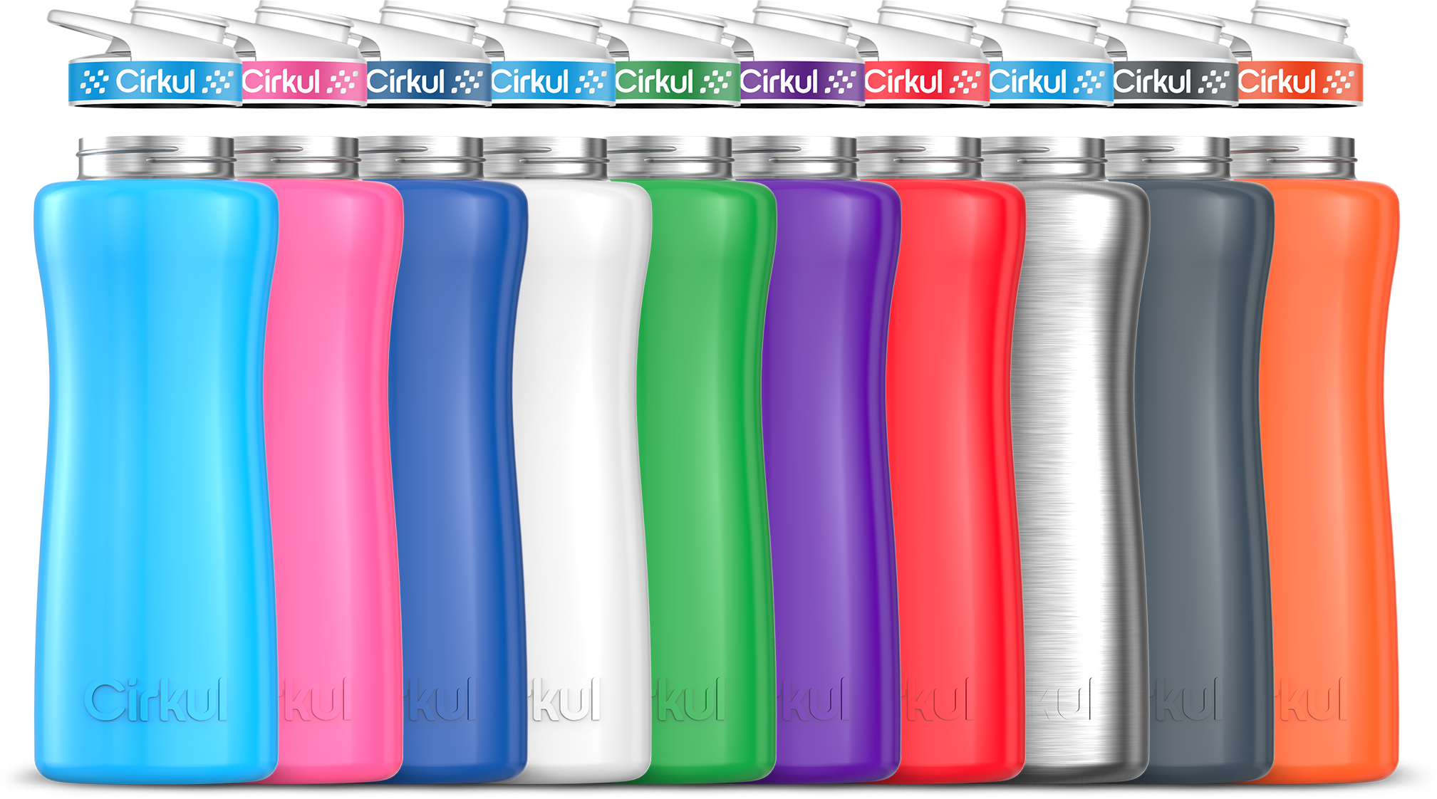 32oz. Stainless Steel Bottle & Comfort Grip Lid