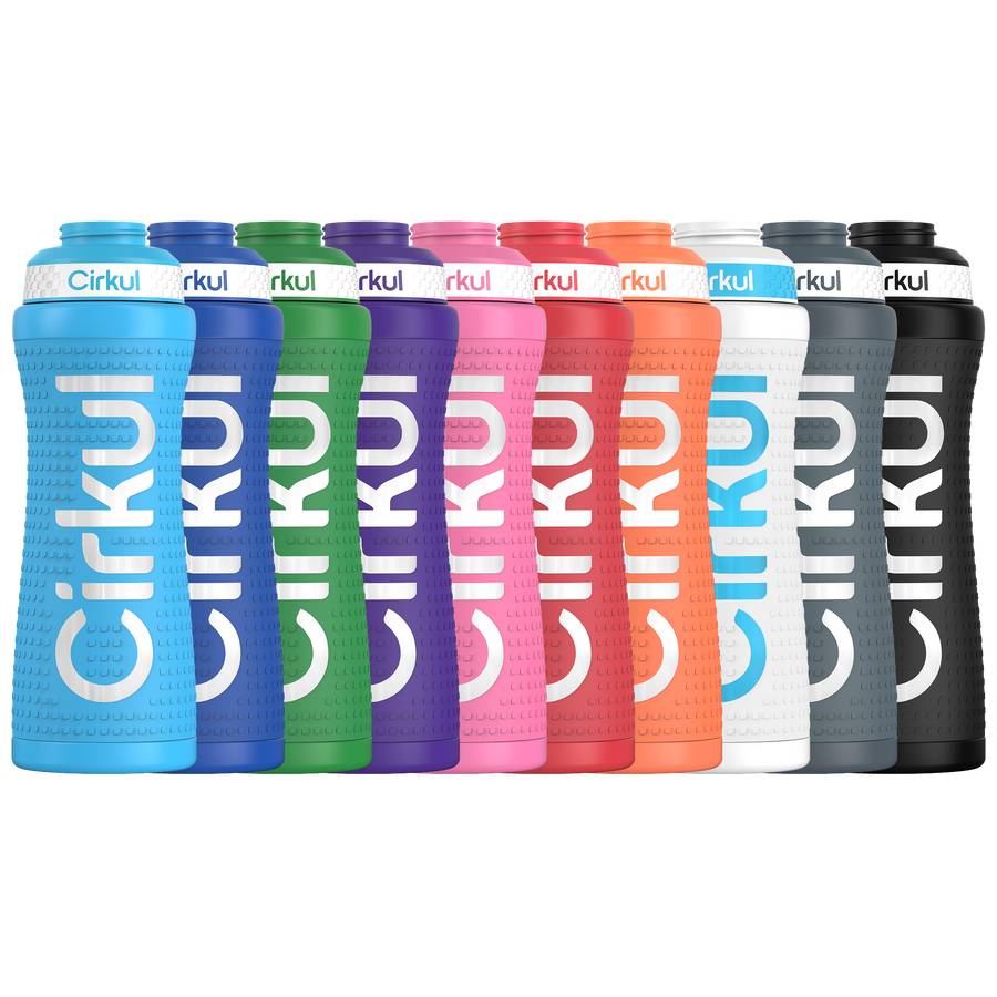 22oz. Grip Stainless Steel Bottle & Sport Lid