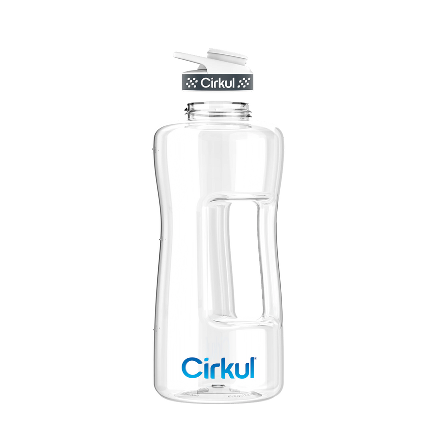 62oz. Plastic Bottle & Comfort Grip Lid