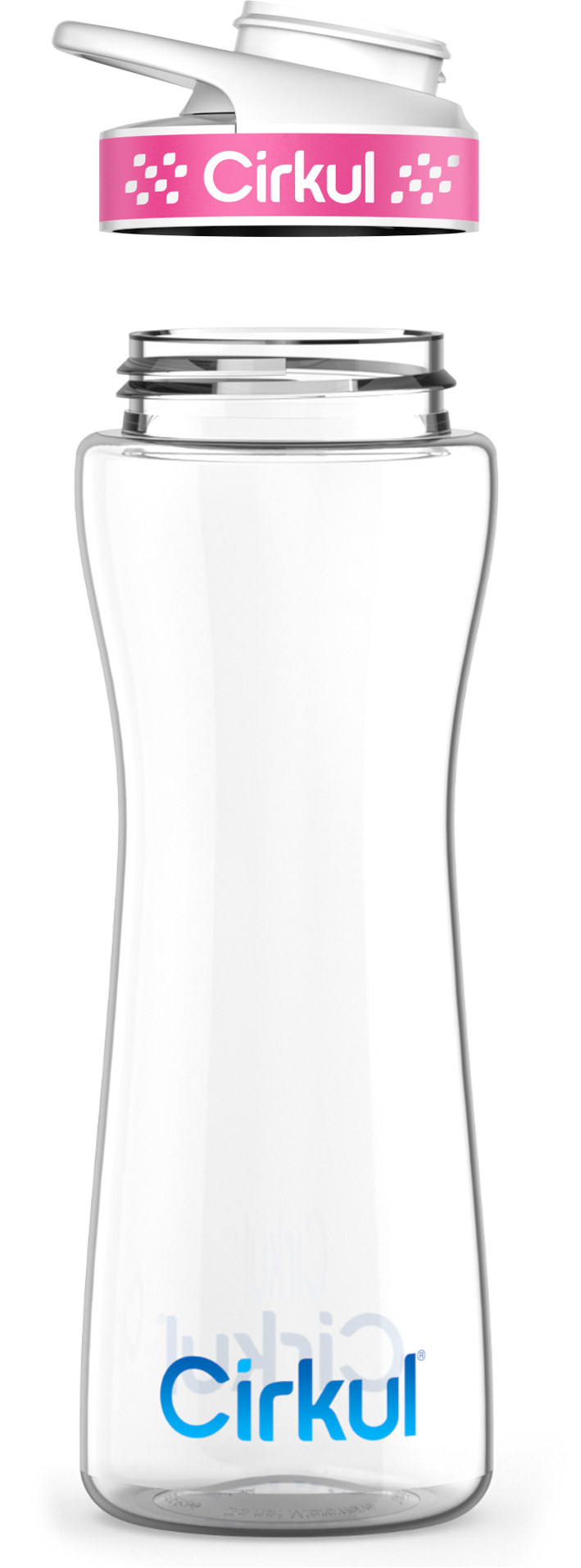 Reward: 22oz. Plastic Bottle & Comfort Grip Lid