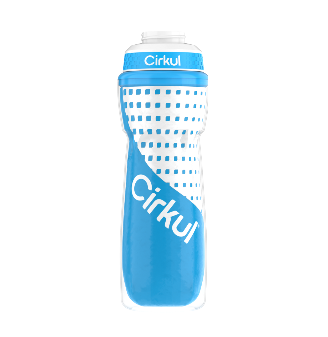 CX: DO NOT USE Limited Edition: 22oz. Blue Insulated Squeeze Plastic Bottle & Sport Lid
