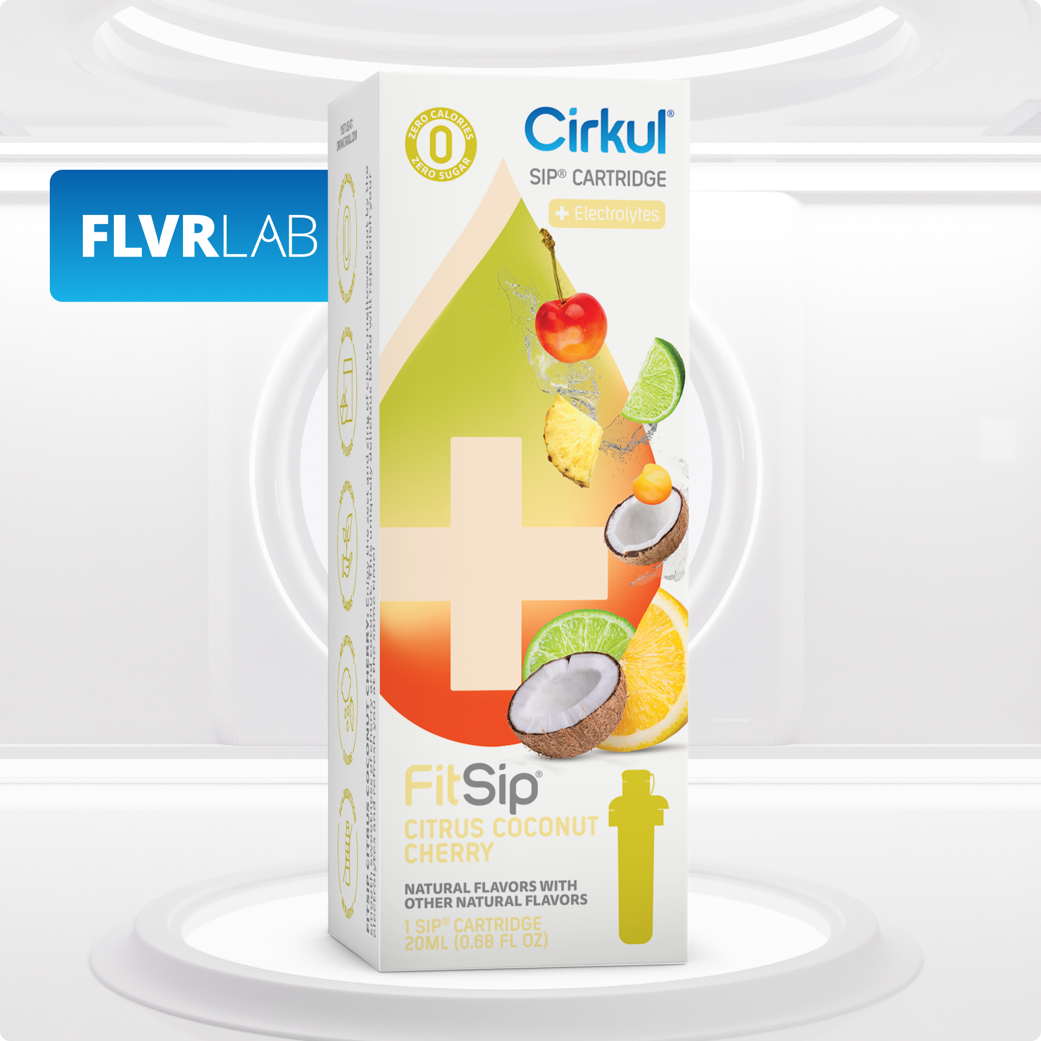 Sip Flavor: FitSip Citrus Coconut Cherry