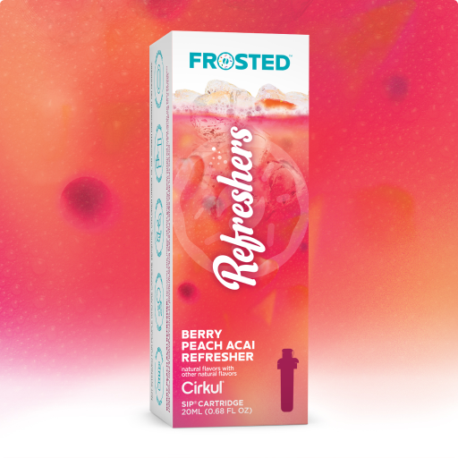 Add-on: Frosted Berry Peach Acai Refresher