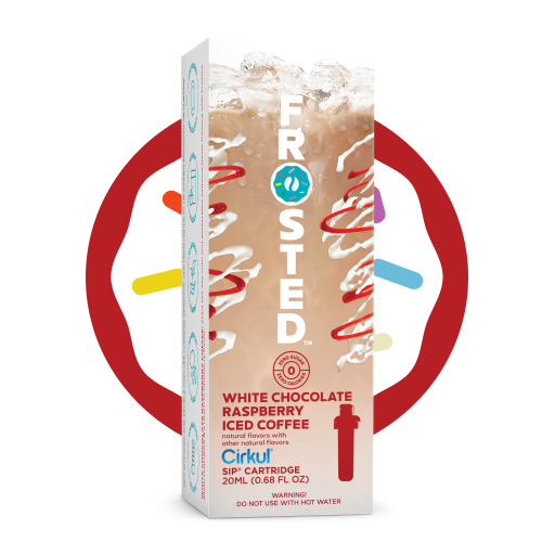 Auto-Ship Plan: Frosted White Chocolate Raspberry Iced Coffee
