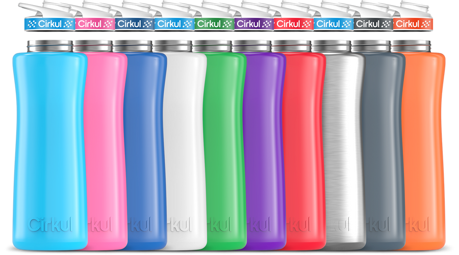 42oz. Stainless Steel Bottle & Comfort Grip Lid